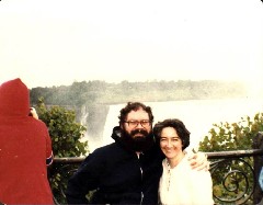 Dan Dorrough; Ruth Bennett McDougal Dorrough; Niagara Falls; Family Honeymoon Wedding